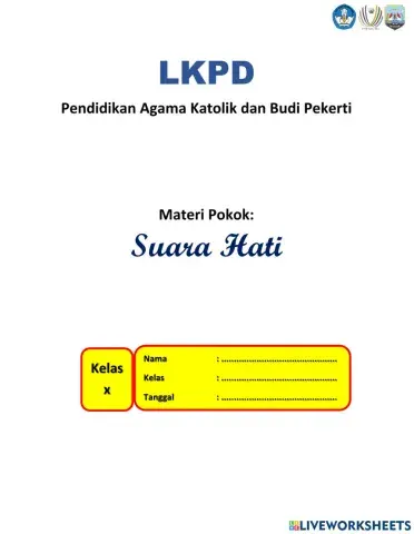 LKPD Agama Katolik