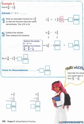Fractions - Divisions