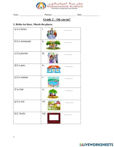 Alex et Zoé : Unité 13 - Où vas-tu?