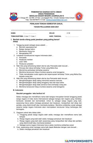 Penilaian Tengah Semester