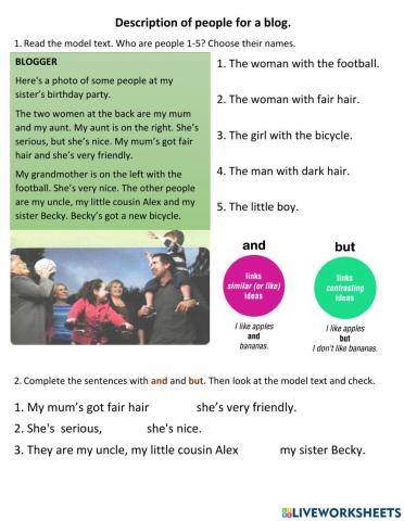 Description of people for a blog.EPS. (pg.39).