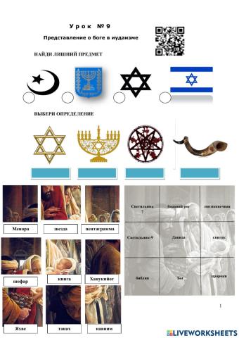 Представление о боге в иудаизме