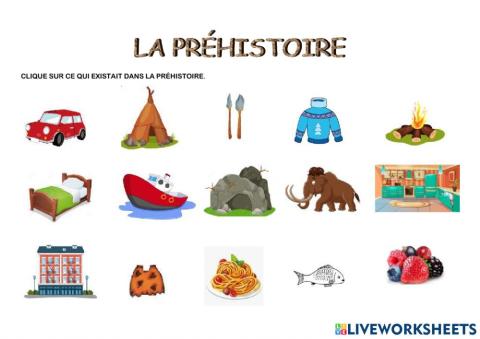 La préhistoire