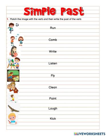 Past simple exercise