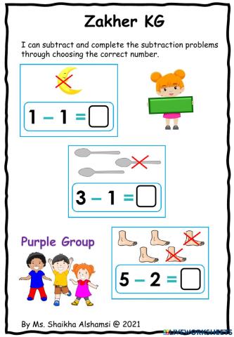 Subtraction (Purple Group)