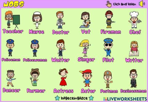 Jobs (Audio Dictionary)