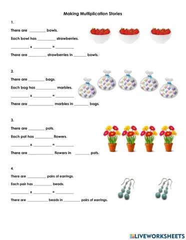 Making Multiplication Stories