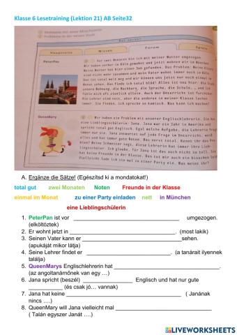 Training: Lesen+Hören BFL21