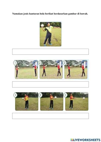 Kemahiran menghantar bola