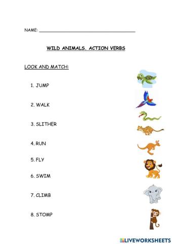 Action verbs