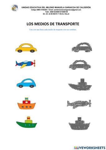 Medios de transporte