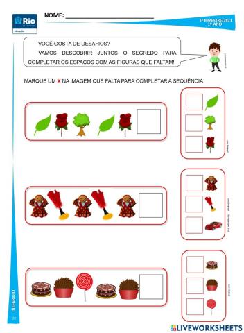 Sequência de Imagens