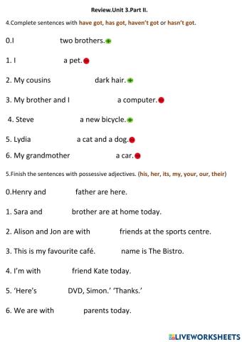 Review.Unit 3.EPS.Part 2.