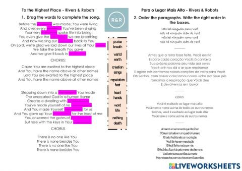 To the Highest place