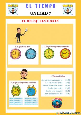 Las horas