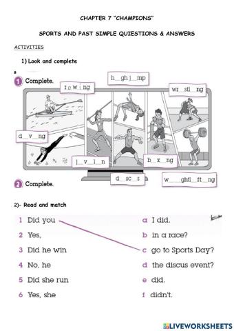 Past simple Questions