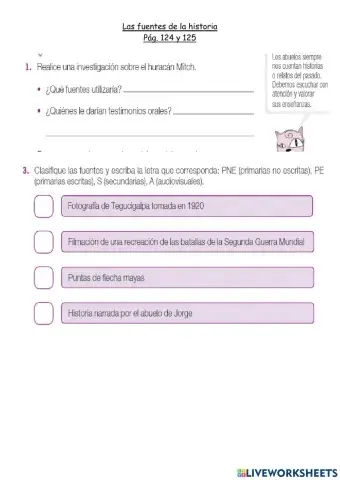 Sociales 4G-Fuentes historia p125