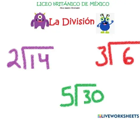 La división