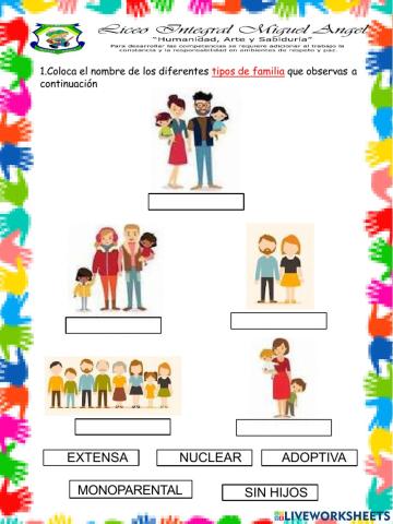 Tipos de familia