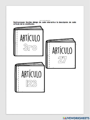 Historia, constitución