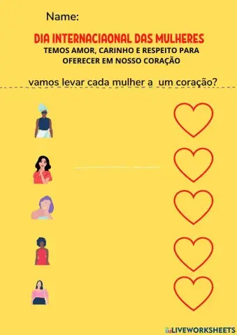 Arraste as mulheres ate os corações