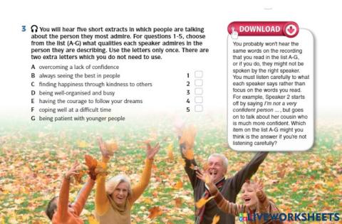 Listening unit 1 f5 english download b1+