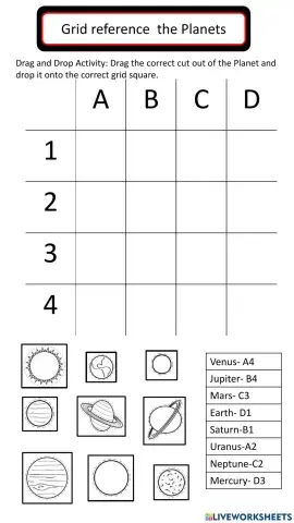 Solar System & Grid References