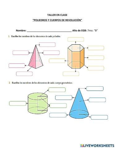 Cuerpos geométricos