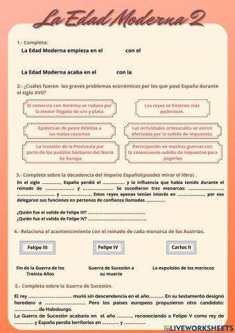 La Edad Moderna 2