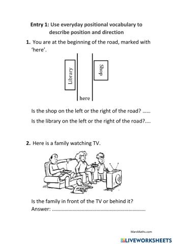 Prepositions E1