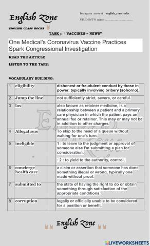 Vaccines NEWS COVID19