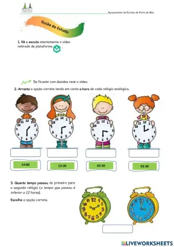 Horas com vídeo Khan Academy