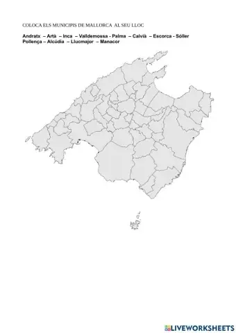 Municipis de Mallorca