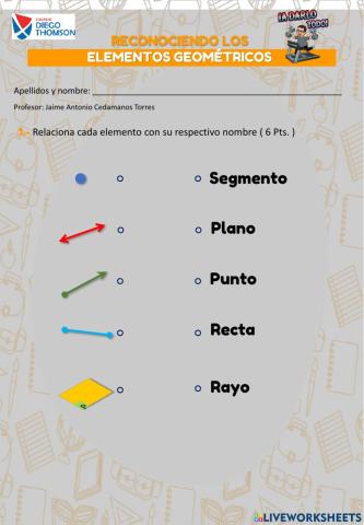 Reconocimiento de elementos geométricos