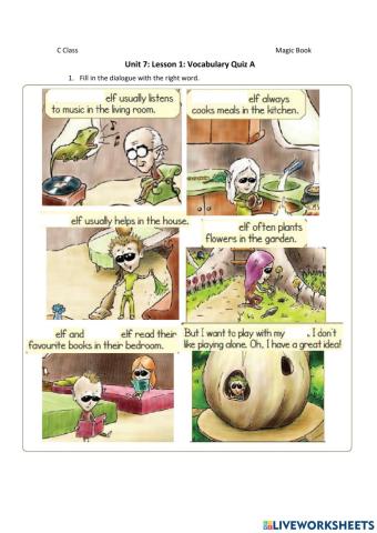 Unit 7 Lesson 1 QuizB