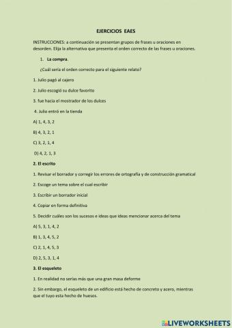 Comprensión lectora