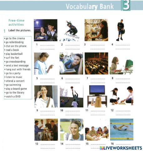 3rd ADOL T2 - MOD 3 - Vocabulary Bank 11