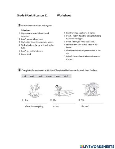 Unit 8 Lesson 8