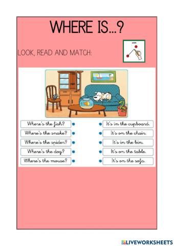 Preposiciones de lugar