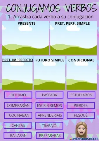 CONJUGACIÓN DE VERBOS 1