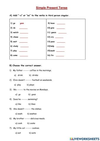Simple Present Tense