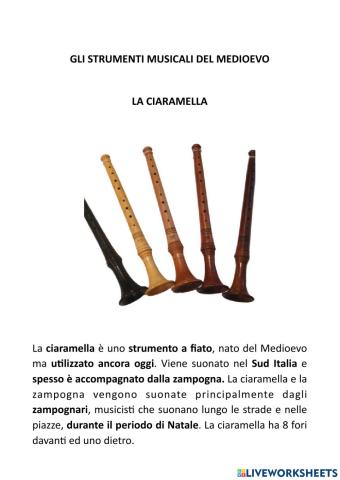 Strumenti musicali medievali 2