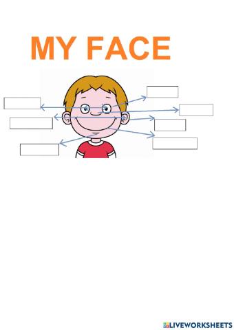 My face