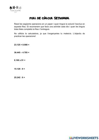 Full de càlcul 21-OM