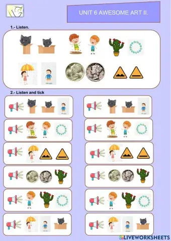 Awesome art Unit6 Vocabulary II