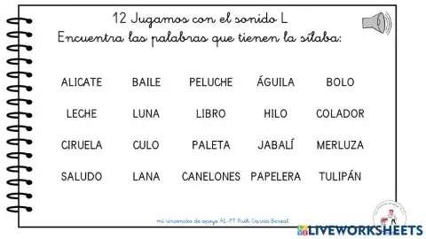 Jugamos con el sonido LU