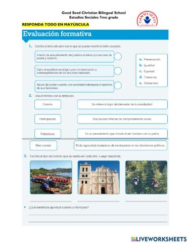 Evaluación formativa p. 126-127