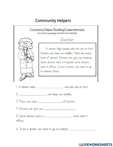 Community helpers