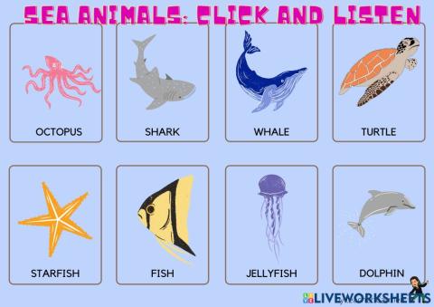 Sea animals