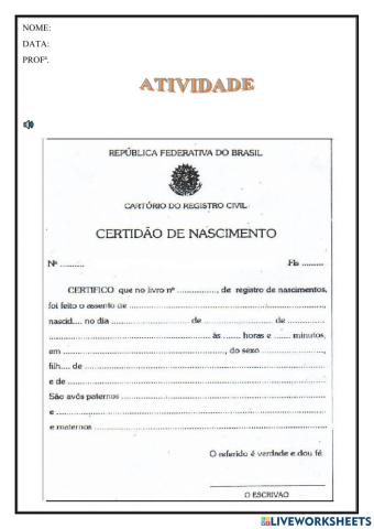 Certidão
